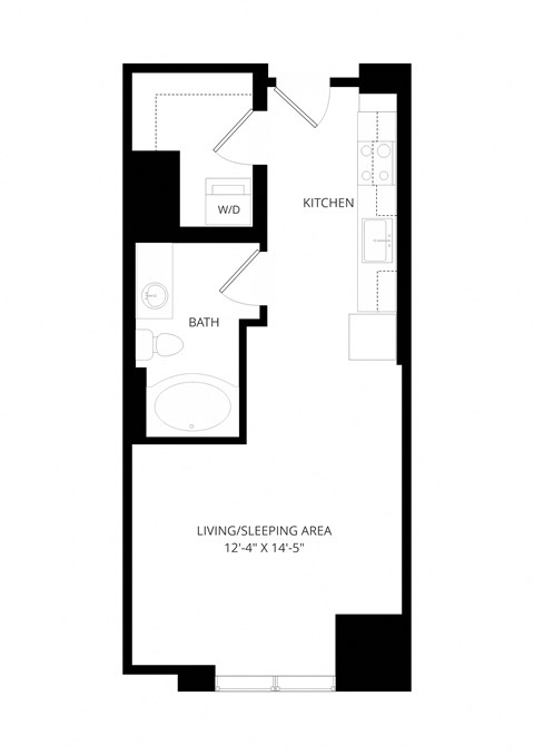 a floor plan of a house with a small floor plan and a plan of floor